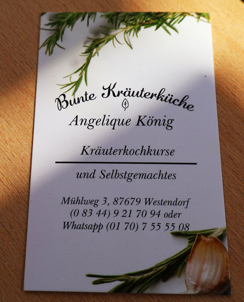 Angies Bunte Kräuterküche Westendorf