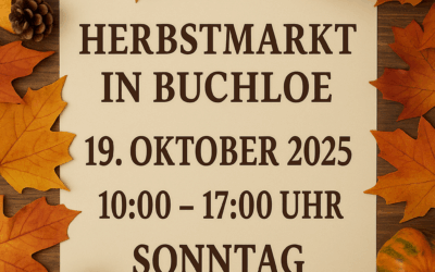 🍂 Herbstmarkt Buchloe – wir sind dabei!