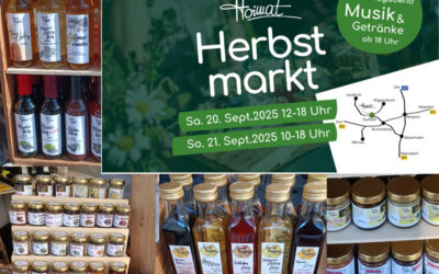Herbstmarkt in der Hoimat – Wir sind dabei!
