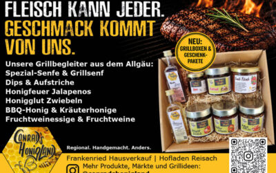 Sommergrillen mit Geschmack aus dem Allgäu