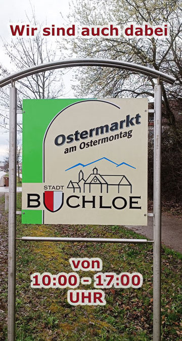 Ostermarkt in Buchloe am Ostermontag. Dieses mal mit Conrads Honigland