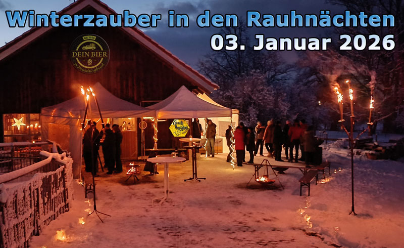 Wichtiger Termin zum Vormerken: Winterzauber in den Rauhnächten – 03. Januar 2026