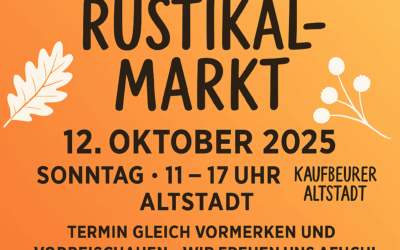Vorankündigung: Rustikalmarkt Kaufbeuren