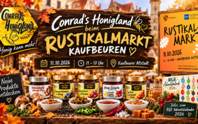 🍂 Rustikalmarkt Kaufbeuren – am 11. Oktober sind wir dabei! 🍯