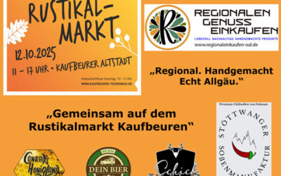 Rustikalmarkt Kaufbeuren – wir sind dabei!