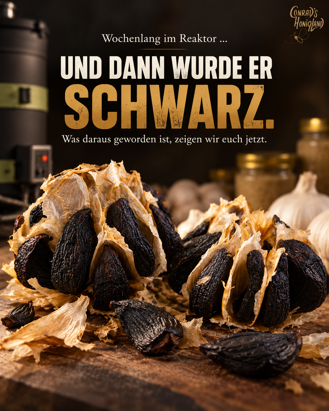 Schwarzer Knoblauch