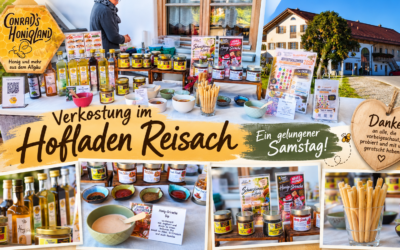 Probieren, entdecken, ins Gespräch kommen – unser Samstag im Hofladen Reisach