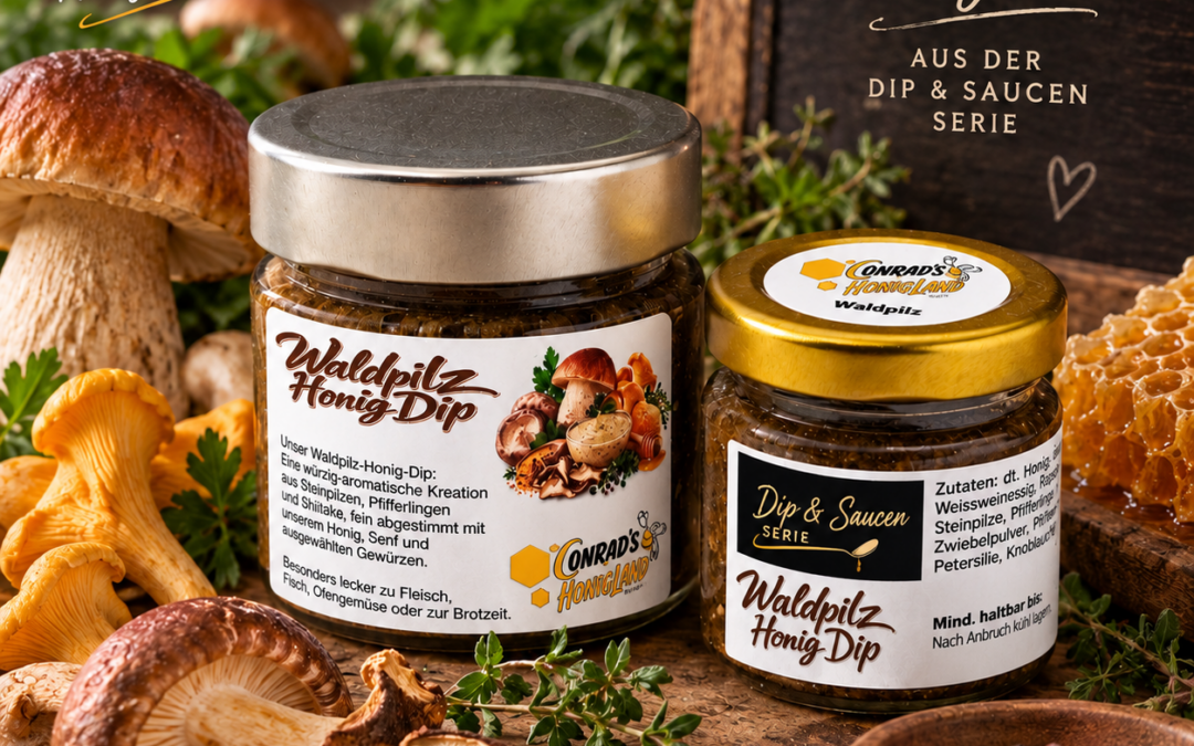 Honigland Waldpilz Dip