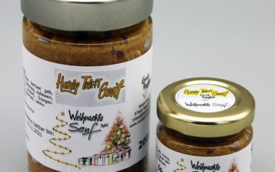 Wieder da!! Unser hausgemachter Weihnachtssenf!