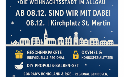 ✨🎄 Weihnachtsmarkt Kaufbeuren – ab 08.12. sind wir mit dabei! 🎄✨