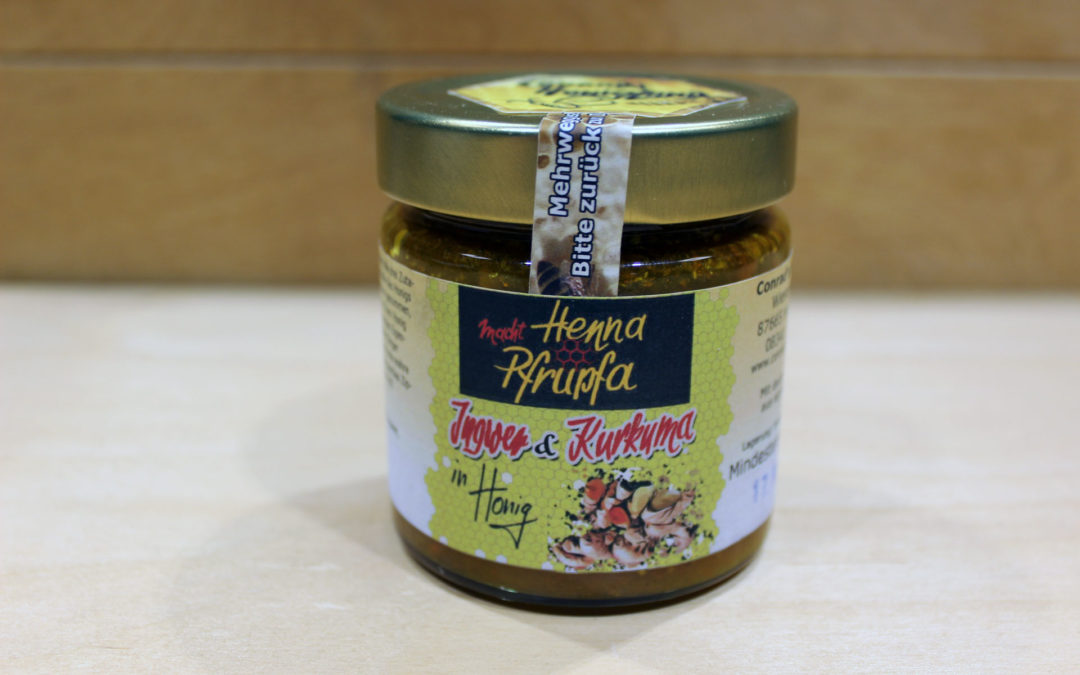 Ingwer Kurkuma und Honig - der Natürliche Power für das Immunsystem von Conrads Honigland